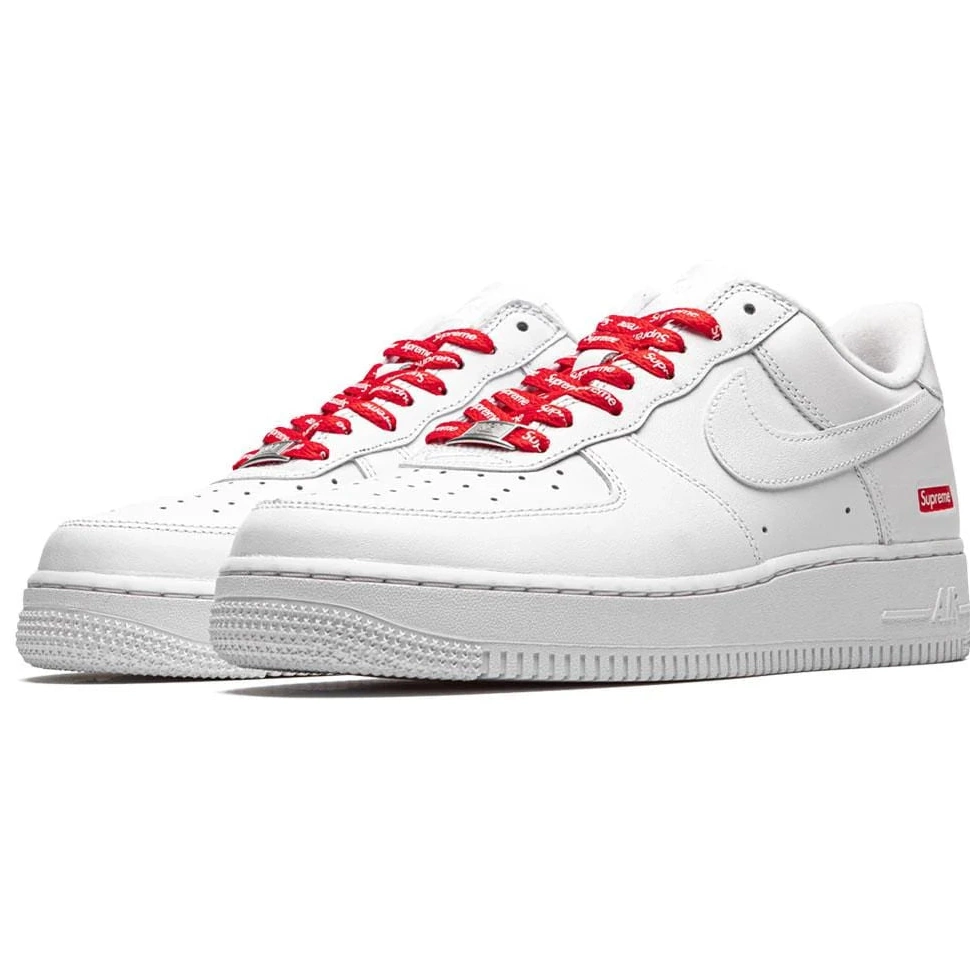 White Low 1 Force Supreme Nike Air 0816